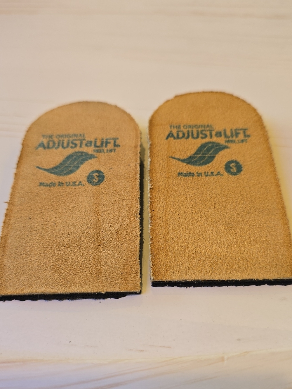 Men/Women's Tan Heel Lifts - Pair